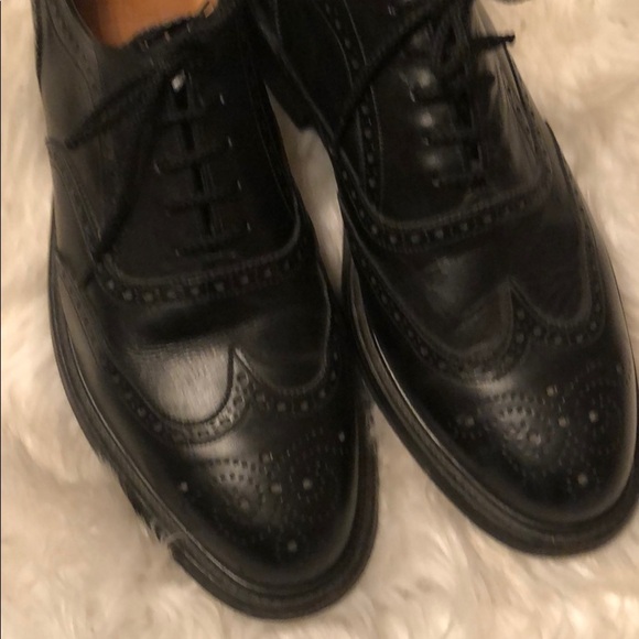 CHEANEY Hythe Wingcap Oxford Brogue Black Shoe main image 9